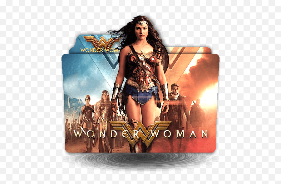 Wonder Woman Movie Folder Icon - Wonder Woman Outfit Justice League Emoji,Wonder Woman Emoji