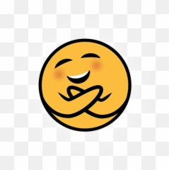 100 000 Hugs - Happy Emoji,Hugging Emoticon