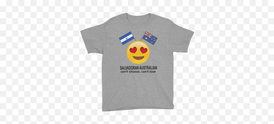 Salvadoran Australian Baby Romper Dual Nation - Girl Scout Cookie T Shirt Emoji,El Salvador Flag Emoji