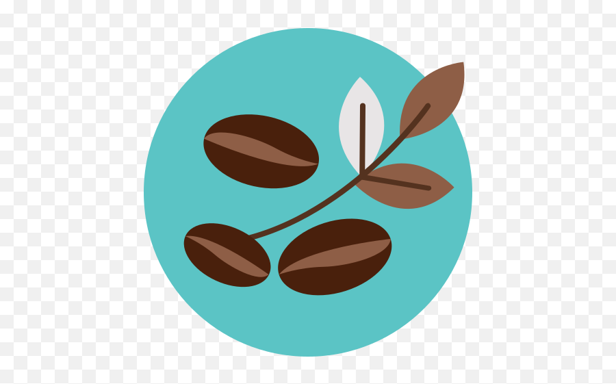 Coffee Bean Leave Leaf Natural Free Icon Of Coffee Store - Hojas De Cafe Png Emoji,Coffee Bean Emoji