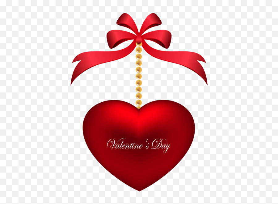 Transparent Valentines Day Deco Heart - Transparent Picture Of Valentine Heart Emoji,Emoji Valentines Cards