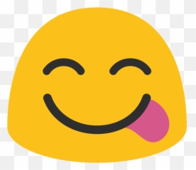Emoji U1f60b - Smiley Hd Png