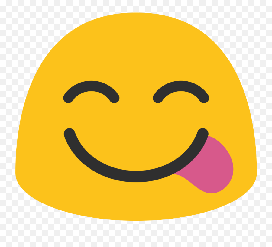Emoji U1f60b - Smiley Emoji Hd Png,Yum Emoji