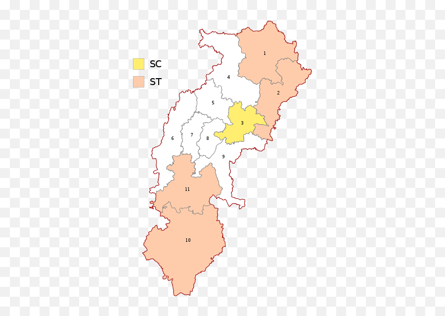 Chhattisgarh Wahlkreise Lok Sabha - Atlas Emoji,Seat Emoji