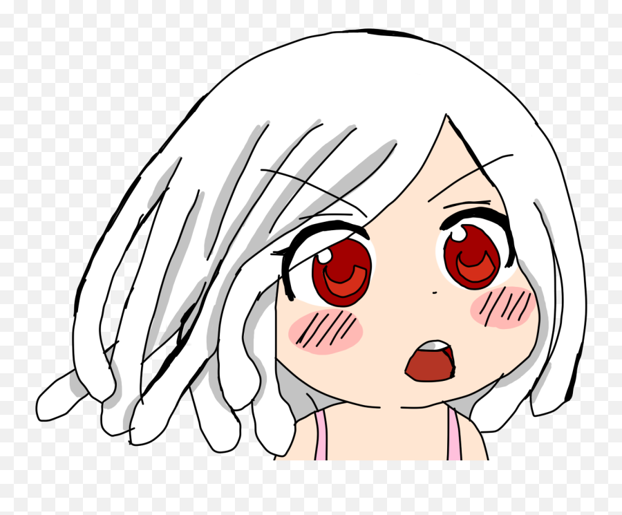 I Redrew Discord Anime Emotes To Be - Cartoon Emoji,Shaking Eyes Emoji Discord