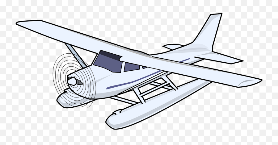 Plane Seaplane Airplane Aircraft - Draw A Sea Plane Emoji,Emoji Airplane And Paper