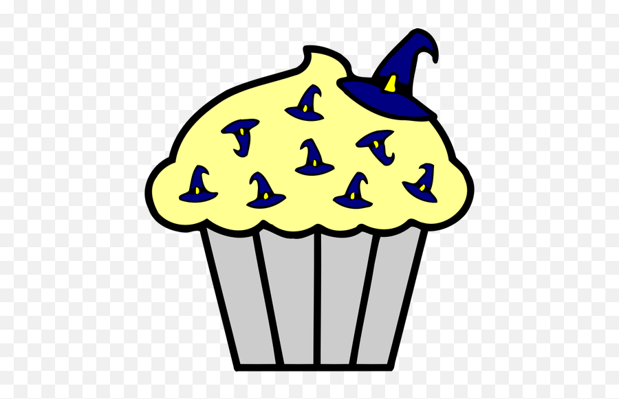 Halloween Taart Thema - Draw The Bakery Cake For Birthday Emoji,Cupcake Emoticon