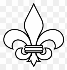 Download Free Png Black - Fleur De Lis Outline Emoji,Fleur De Lis Emoji
