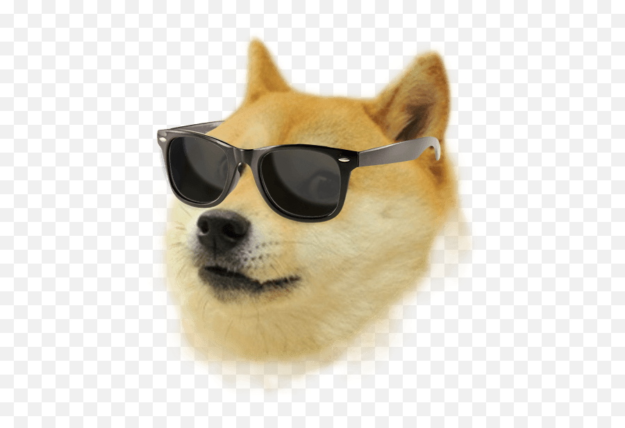 Shiba Inu Kabosu Dogecoin Dreamcatcher Download Hq - Doge With Sunglasses Emoji,Doge Emoji