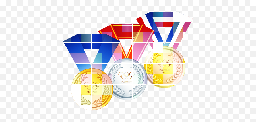Medals Olympics Freetoedit - Ribbons And Medals Png Emoji,Silver Medal Emoji