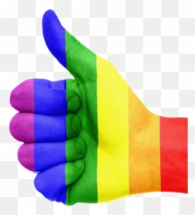 Gay Flag Hand Homosexual Pride - Same Sex Marriage Yes Emoji,Gay Pride Flag Emoji