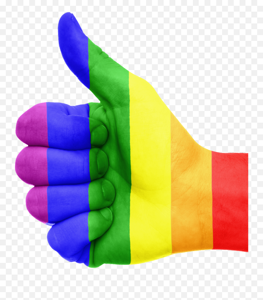 Gay Flag Hand Homosexual Pride - Same Sex Marriage Yes Emoji,Gay Pride Flag Emoji