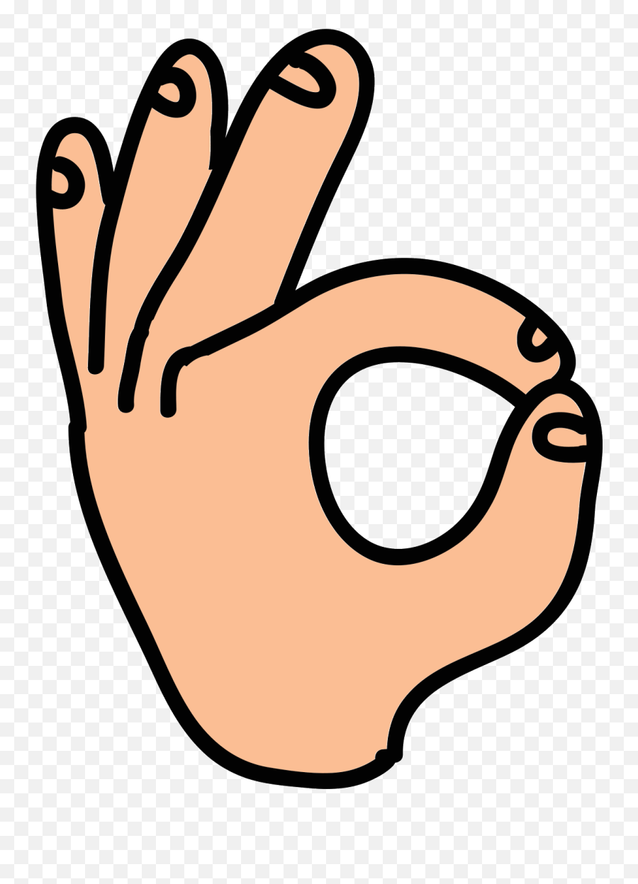 Main Ok Ícones Download Gratuito Em Png E Svg - Perfect Sign Hand Transparent Background Emoji,Okay Sign Emoji