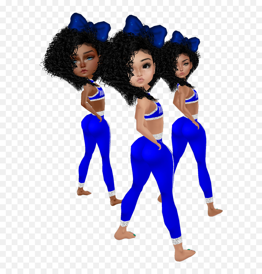 Black Girl - Imvu Kid Avatars Emoji,Dancing Twin Emoji Costume