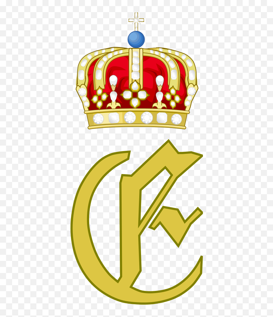 Royal Monogram Of Queen Elisabeth - Frederick William Iii Of Prussia Monogram Emoji,King And Queen Crown Emoji