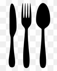 Fork And Knife W Plate - Crescent Emoji,Fork And Knife Emoji - free ...