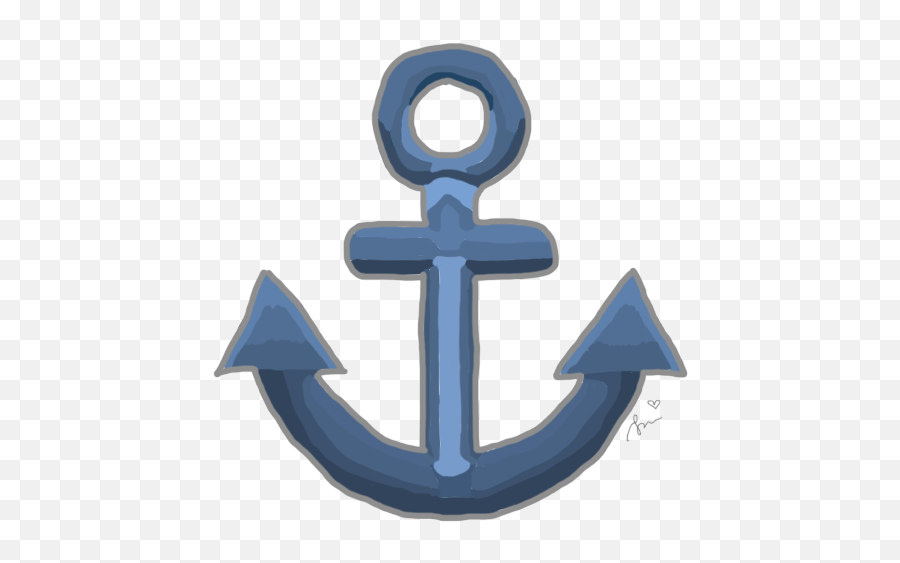 Anchor Emoji - Anchor Emoji Png,Yam Emoji