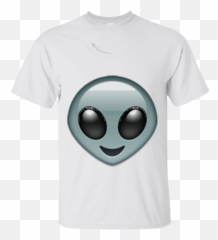 Download Hd Emoji T Shirt - Smiley,Alien Emoji Png