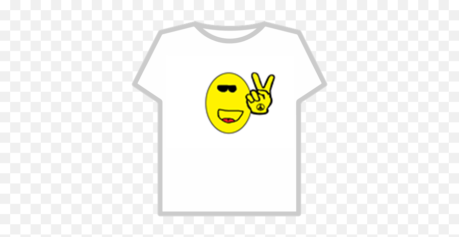 Peace Emoticon - Cute T Shirts Roblox Emoji,Peace Emoticon