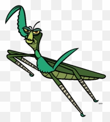 Kung Fu Panda Mantis Clipart - Cartoon Emoji