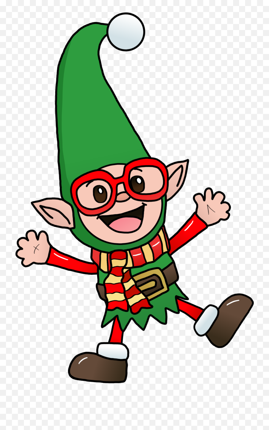 Christmas Elf Merrychristmas Newyear 2020 Happynewyear - Cartoon Emoji,Christmas Elf Emoji