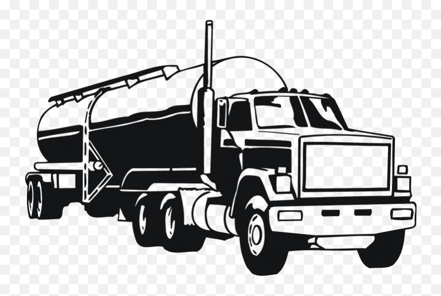 Car Tank Truck Semi - Trailer Truck Clip Art Car Png Tanker Truck Clip Art Emoji,Semi Truck Emoji