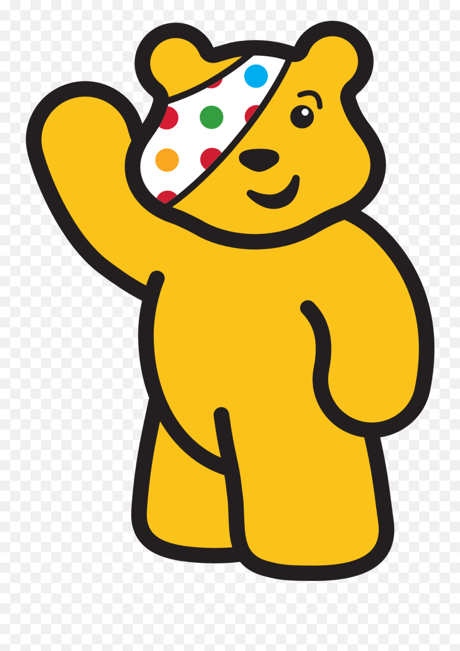 Children In Need Clipart - Pudsey Bear Children In Need 2018 Emoji,Bbc Emoji