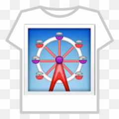 Ferris Wheel Emoji - Roblox Denis Daily T Shirt