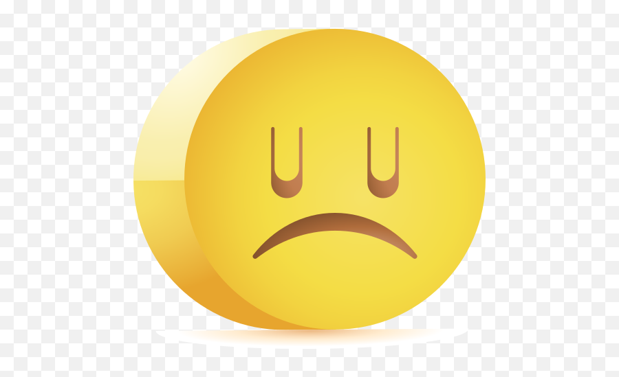 Sad - Free Smileys Icons Circle Emoji,Twitter Emoticons Code