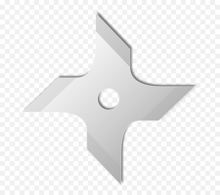 Shuriken Ninja Star Png - Ninja Star Png Emoji,Throwing Stars Emoji
