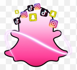 snapchat intagram tiktok cellphone - Cute Snapchat And Tiktok Logo Emoji
