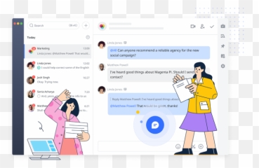 Communication For Dynamic Teams - Technology Emoji