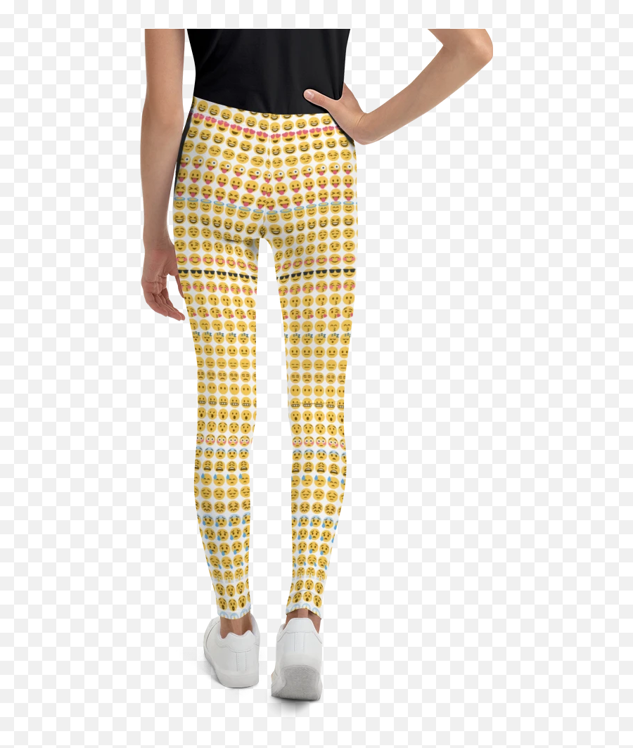 Emoji Youth Leggings - Youth Girls Yoga Pants,Emoji Sweatpants