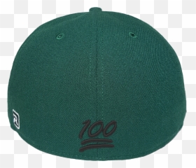 100 Emoji Hat 808 Area Code Fitted Forest Green - Circle,Emoji Beanie