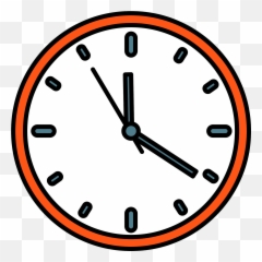 Wall Watch Clipart - Emoji