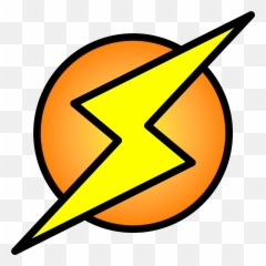 Free Printable Lightning Bolt Download Free Clip Art Free - Lightning Bolt On Circle Emoji,Thunderbolt Emoji