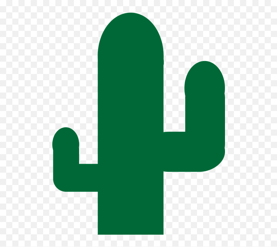 Cactus Sticker Cartoon - Clip Art Emoji,Fly The W Emoji