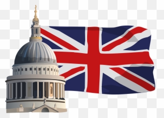 St Pauls Cathedral Flag - Union Jack Emoji