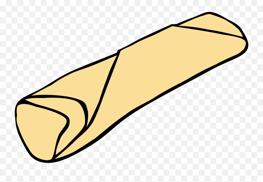 Burrito Clipart Png Picture - Egg Roll Clip Art Emoji,Burrito Emoji