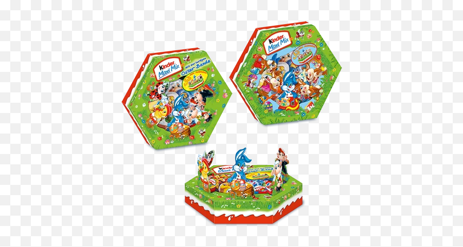 Kinder Maxi Mix Easter Gift Box - Easter Emoji,Easter Basket Emoji