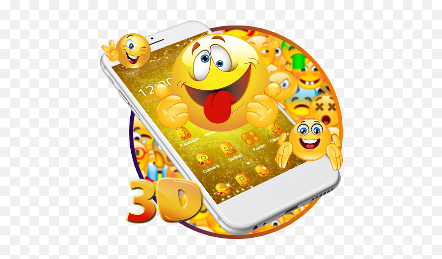3d Emoji Theme - Cartoon,3d Emoji