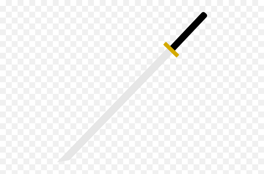 Katana Knife Ninja Sword Icon - Sword Emoji,Sword Emoji