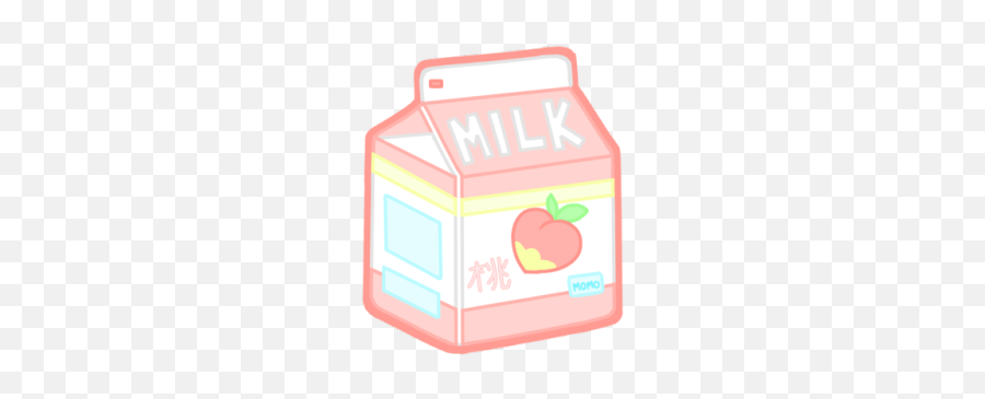 D - Cute Milk Carton Transparent Emoji,Milk Carton Emoji
