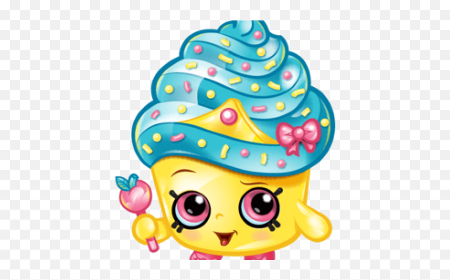 Cupcake Clipart Shopkins - Cupcake Queen Shopkins Png Emoji,Emoji Birthday Cupcakes