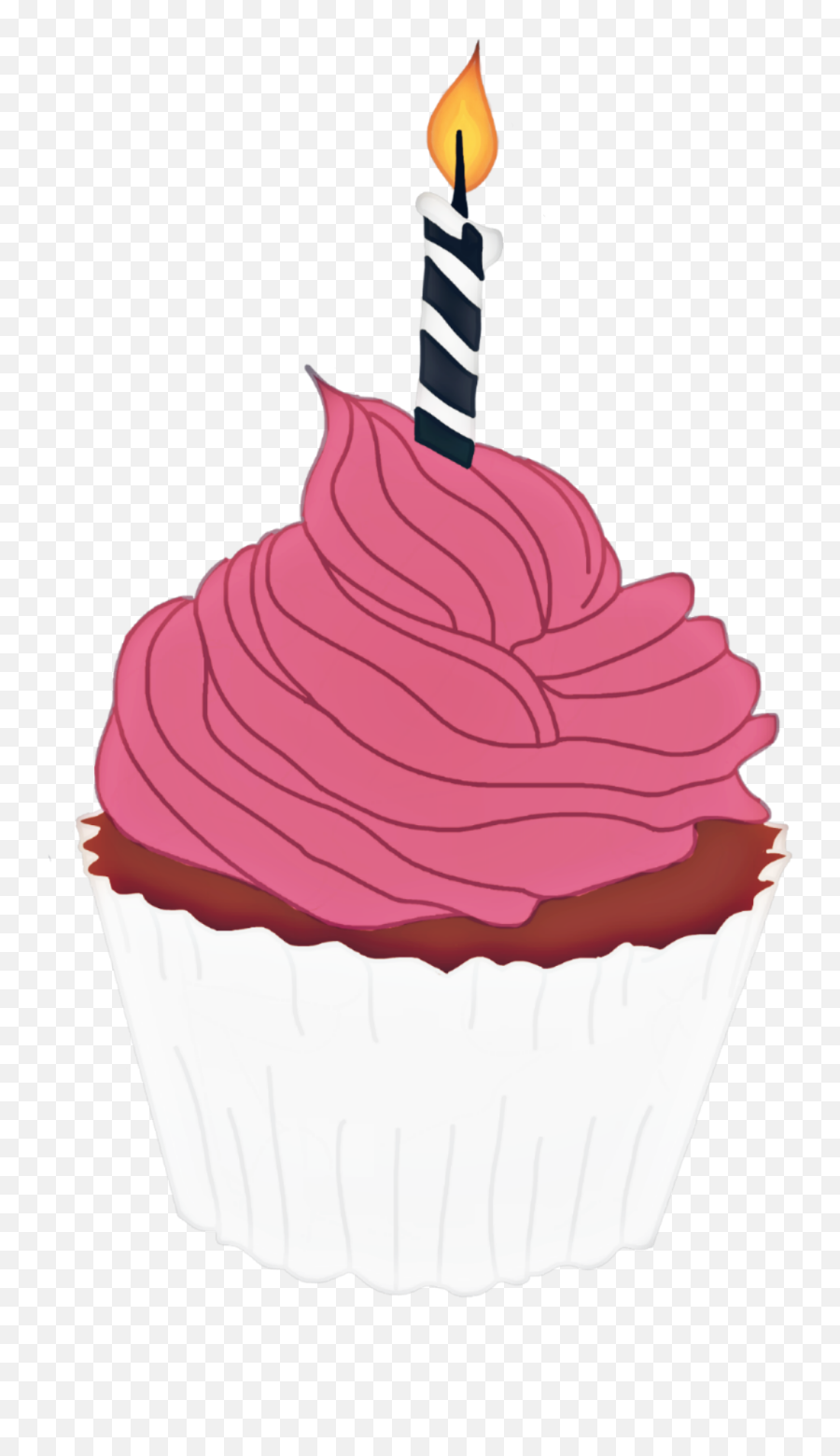 Ftecakes Cake Cupcake Candle Birthday - Cupcake Emoji,Birthday Candle Emoji