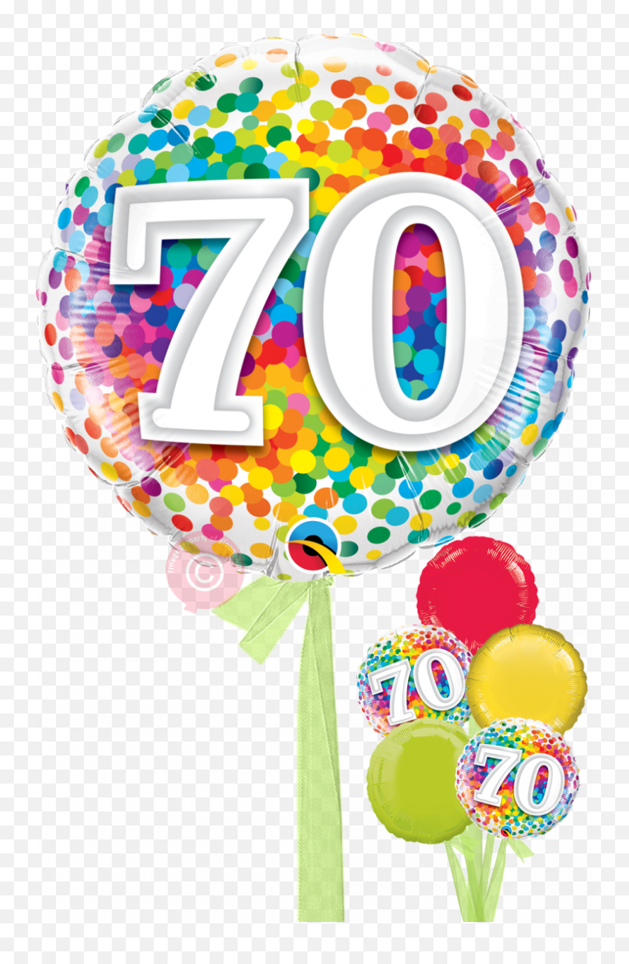 Rainbow Confetti Balloons Ballon Anniversaire 70 Ans Emoji Confetti Emojis Free Transparent Emoji Emojipng Com