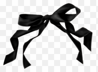 Mq Black Bow Bows Ribbon - Ribbon Tie Emoji,Black Bow Emoji