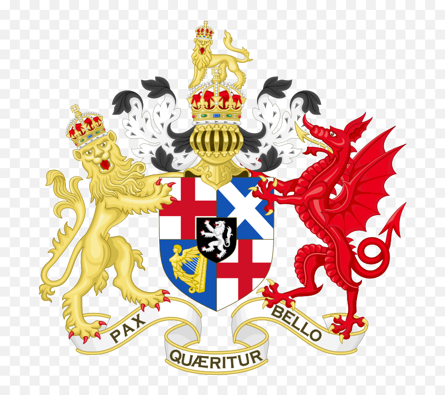 Coat Of Arms Of The Protectorate - King Charles Coat Of Arms Emoji,Welsh Dragon Emoji