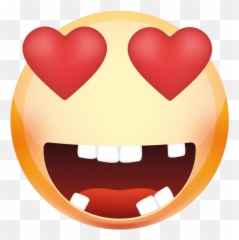 tongue out emoji png - Download High Resolution Smiling Emoji With Missing Teeth