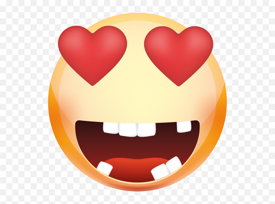 Tongue Out Emoji Png - Download High Resolution Smiling Smiling Emoji With Missing Teeth,Smiling Emoji